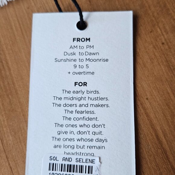 NWT SOL and SELENE "Sky's The Limit Medium Tote - Picture 8 of 9